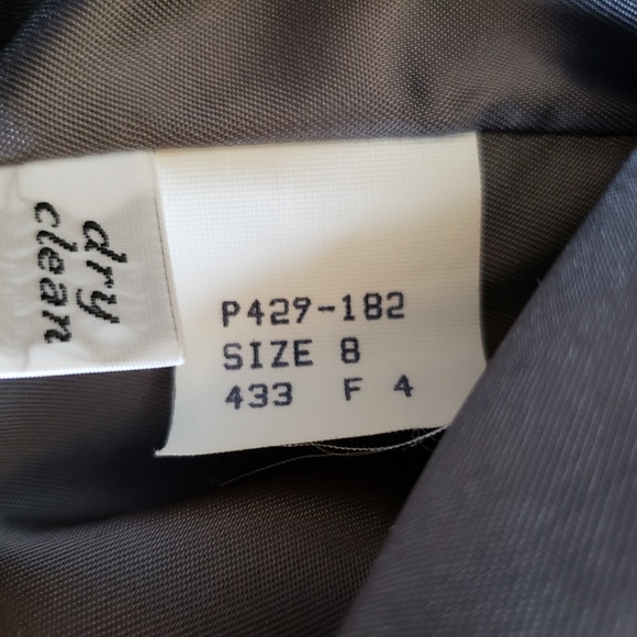 PENDLETON | Petite Wool Blazer Gray Size 8 - Picture 5 of 6